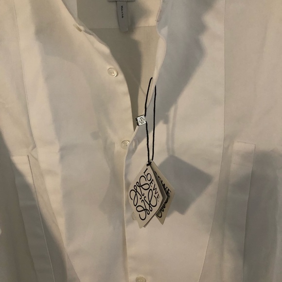 Authentic Loewe dress bib shirt size 41/L unique - Picture 7 of 8